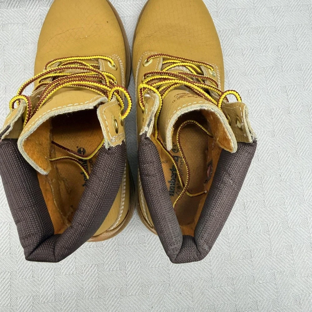 Timberland 6596R‎ 3701 Boys Boot Size 6 Yellow Walking